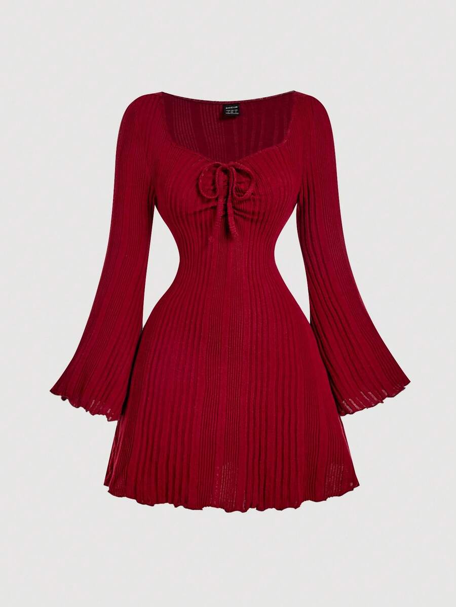 Knit Kisses Mini Dress