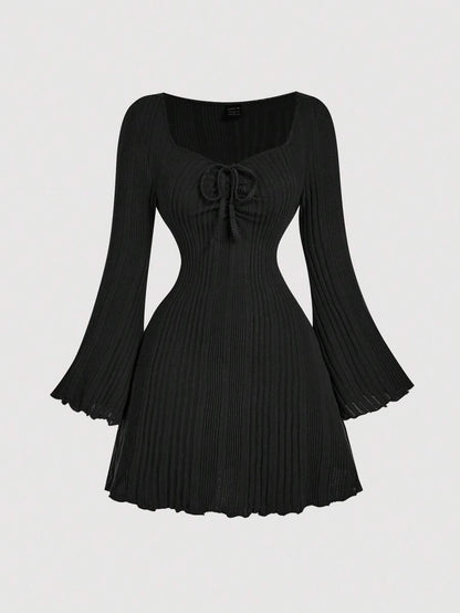 Knit Kisses Mini Dress
