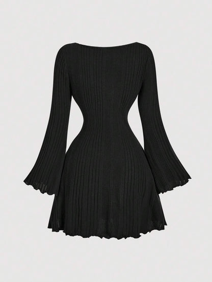 Knit Kisses Mini Dress