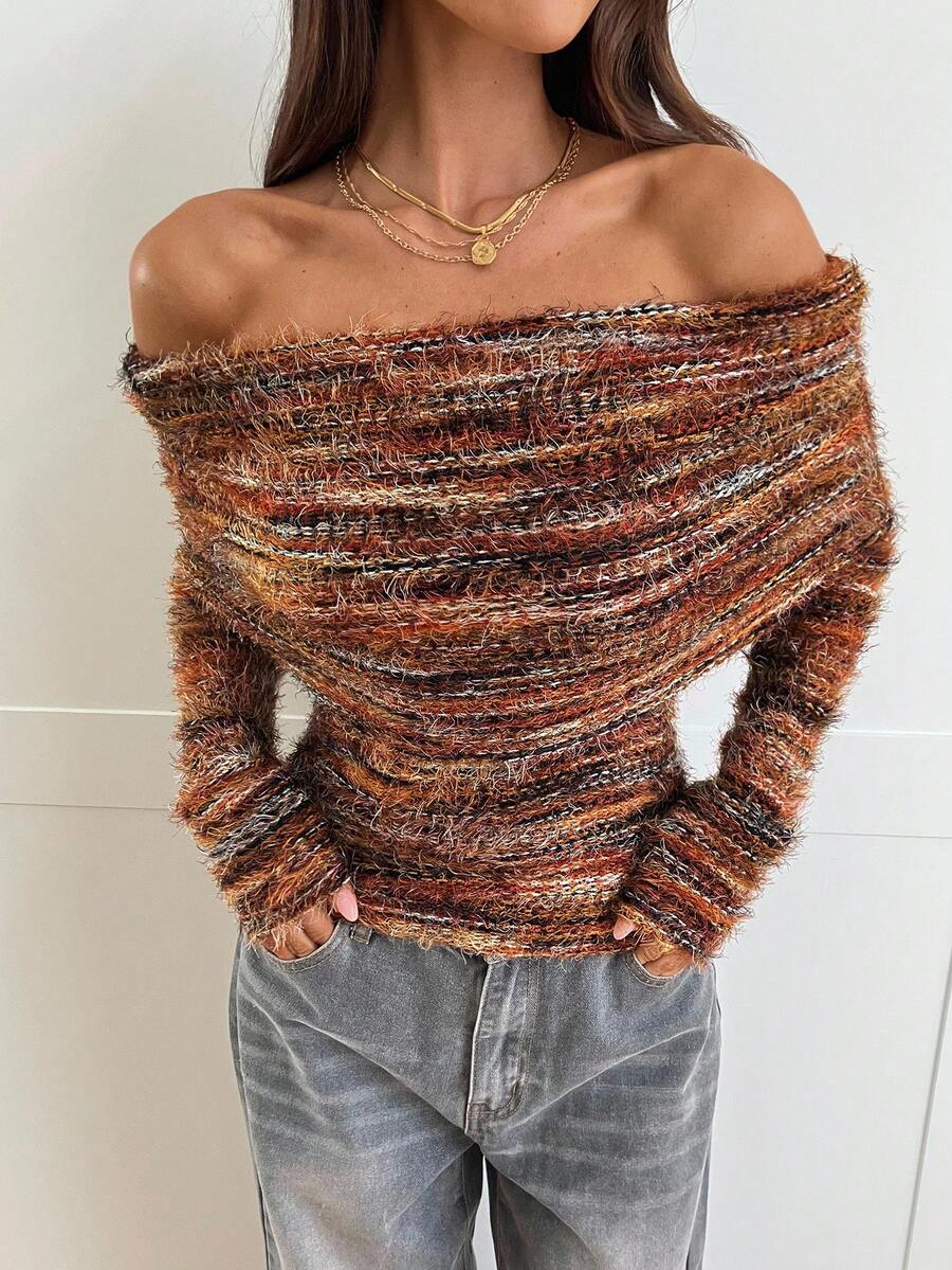 Zella Off-Shoulder Sweater