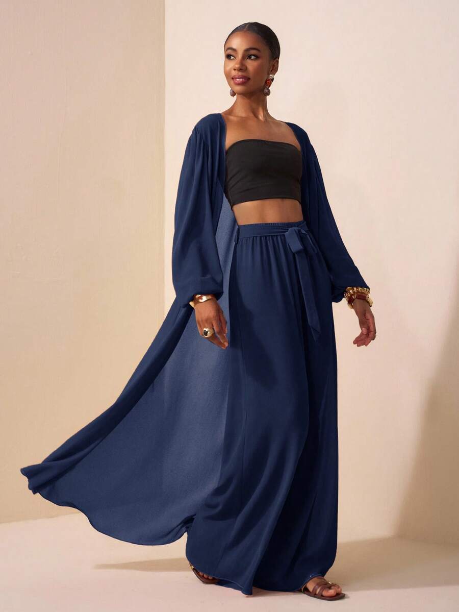Daniah Chiffon Pant Set
