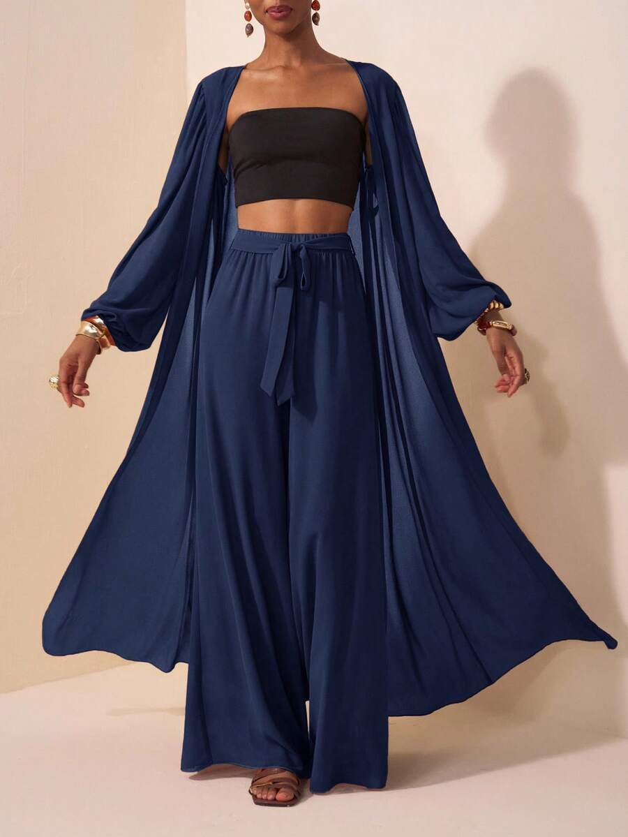 Daniah Chiffon Pant Set
