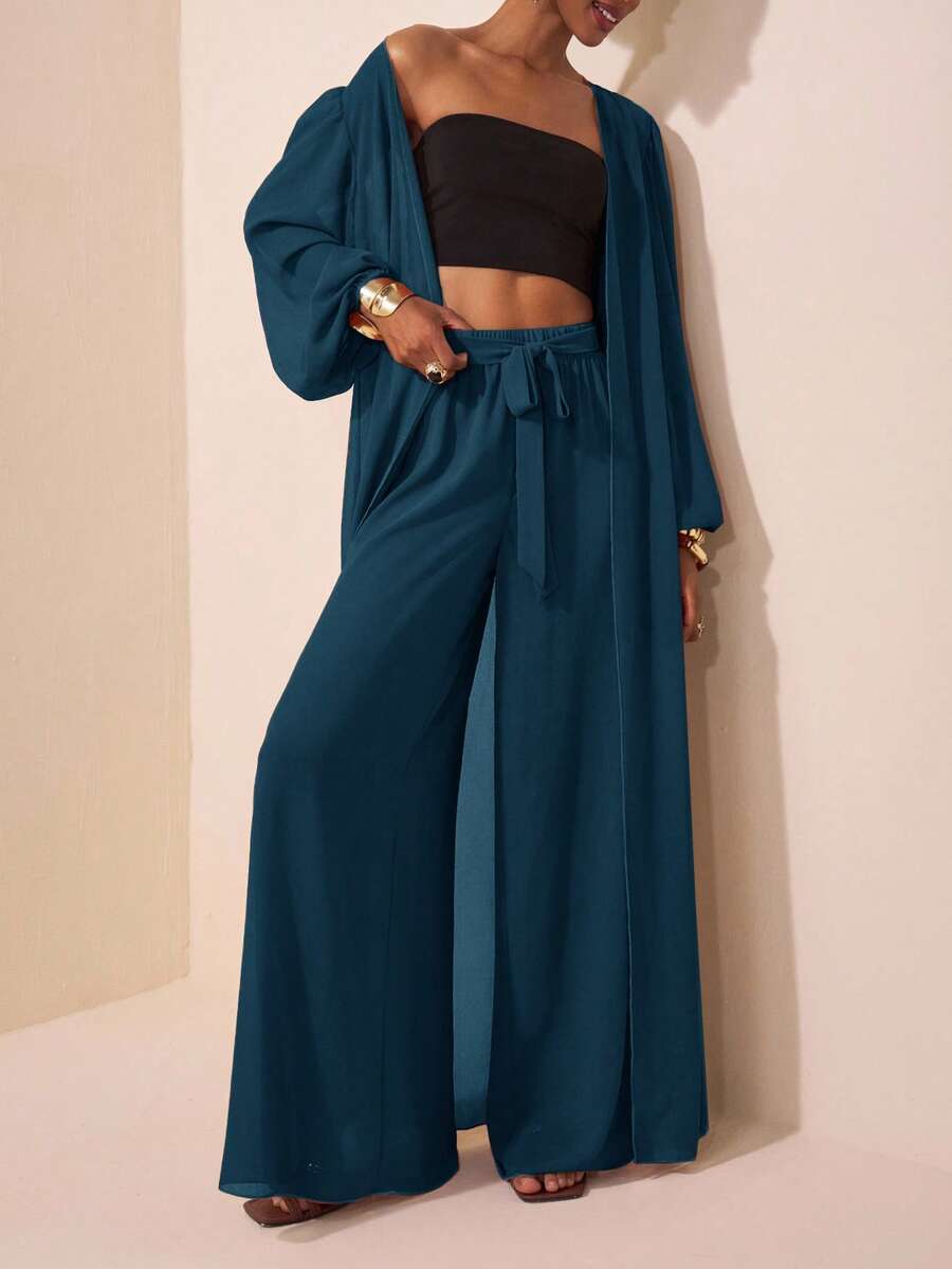 Daniah Chiffon Pant Set