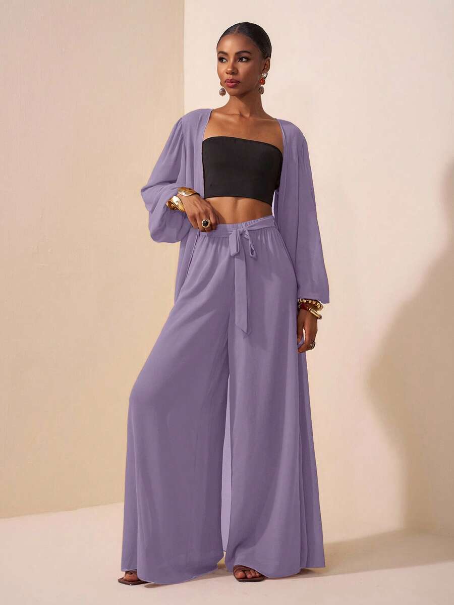 Daniah Chiffon Pant Set