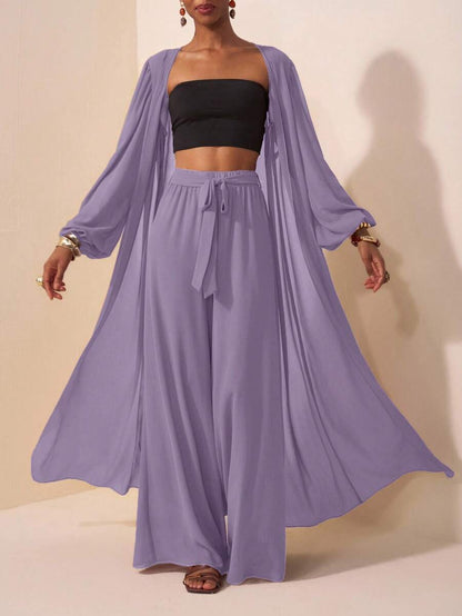 Daniah Chiffon Pant Set