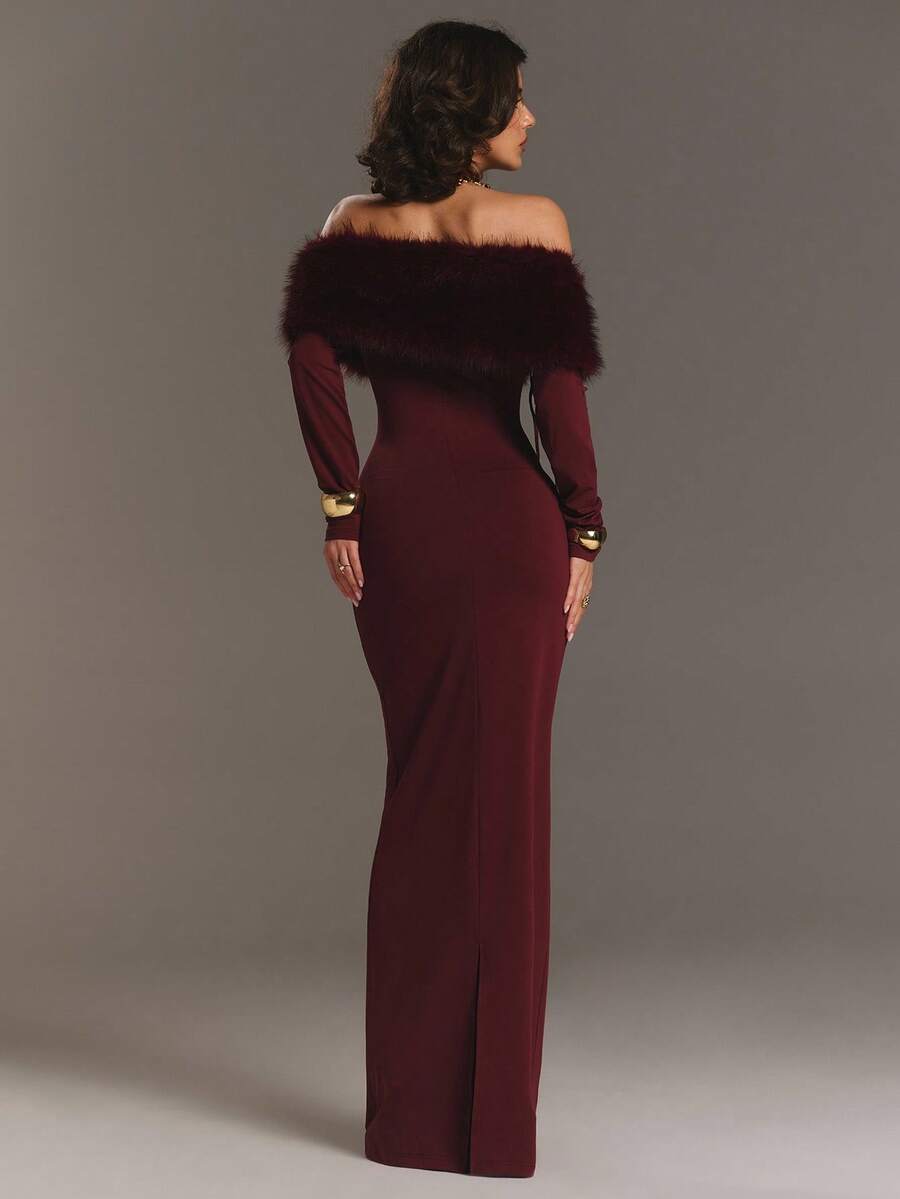 Nadira Off-Shoulder Dress