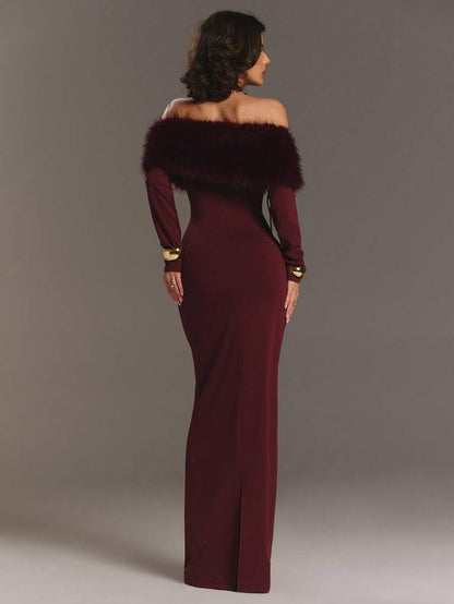 Nadira Off-Shoulder Dress