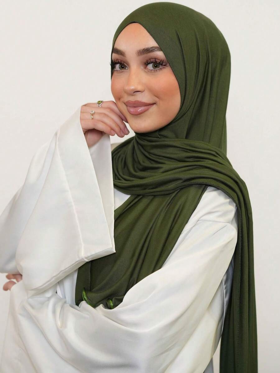 Frill Trimmed Scarf