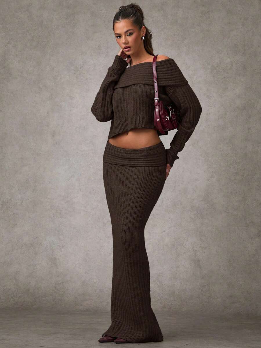 Rylah Knit Skirt Set