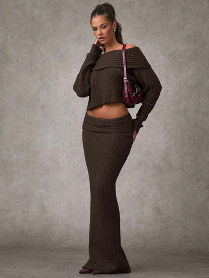 Rylah Knit Skirt Set