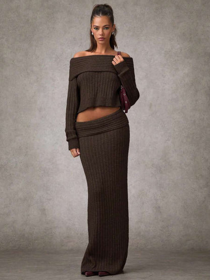Rylah Knit Skirt Set