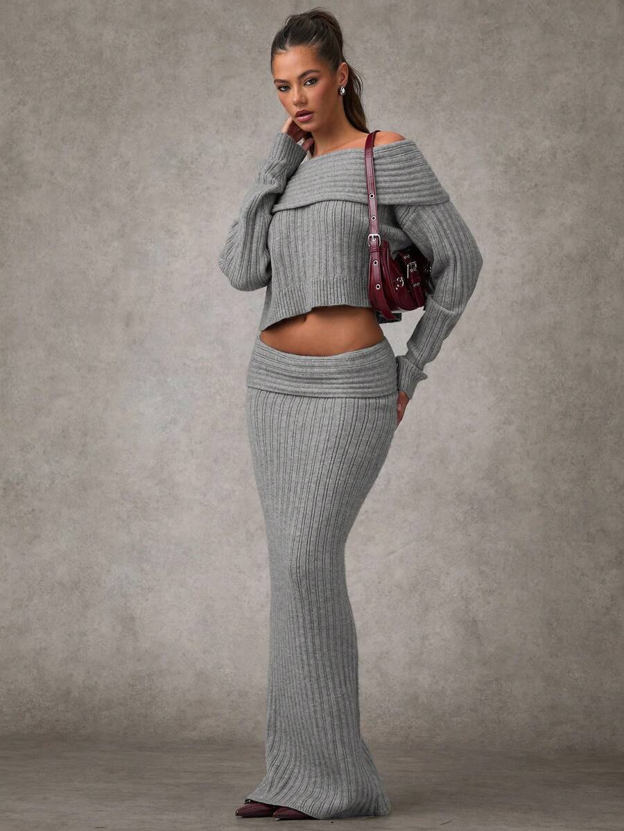 Rylah Knit Skirt Set
