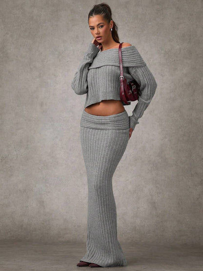 Rylah Knit Skirt Set