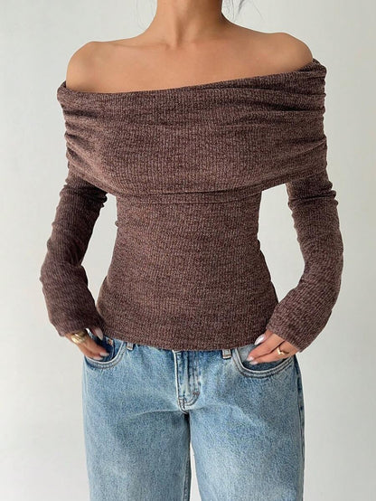 Zella Off-Shoulder Sweater