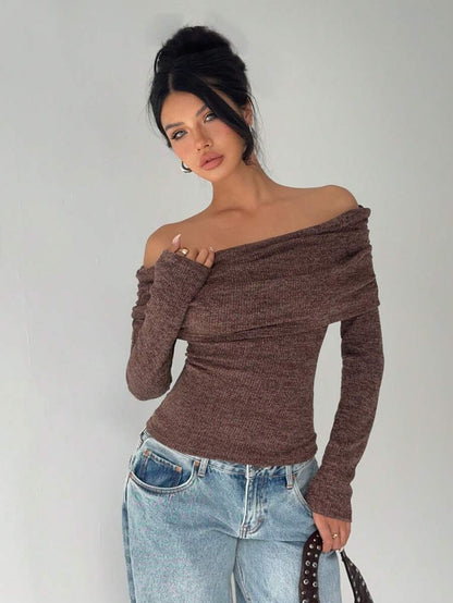 Zella Off-Shoulder Sweater