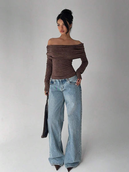 Zella Off-Shoulder Sweater