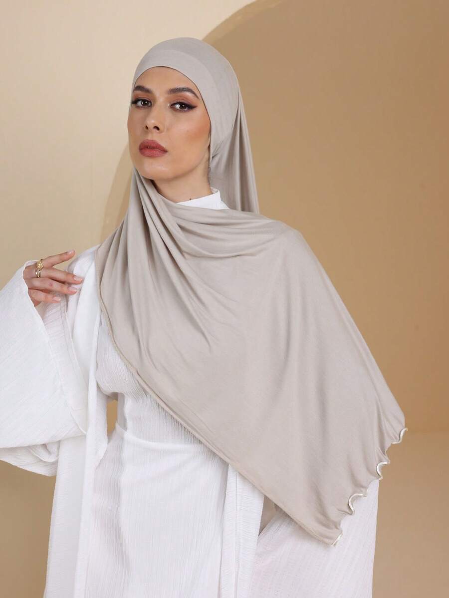 Frill Trimmed Scarf
