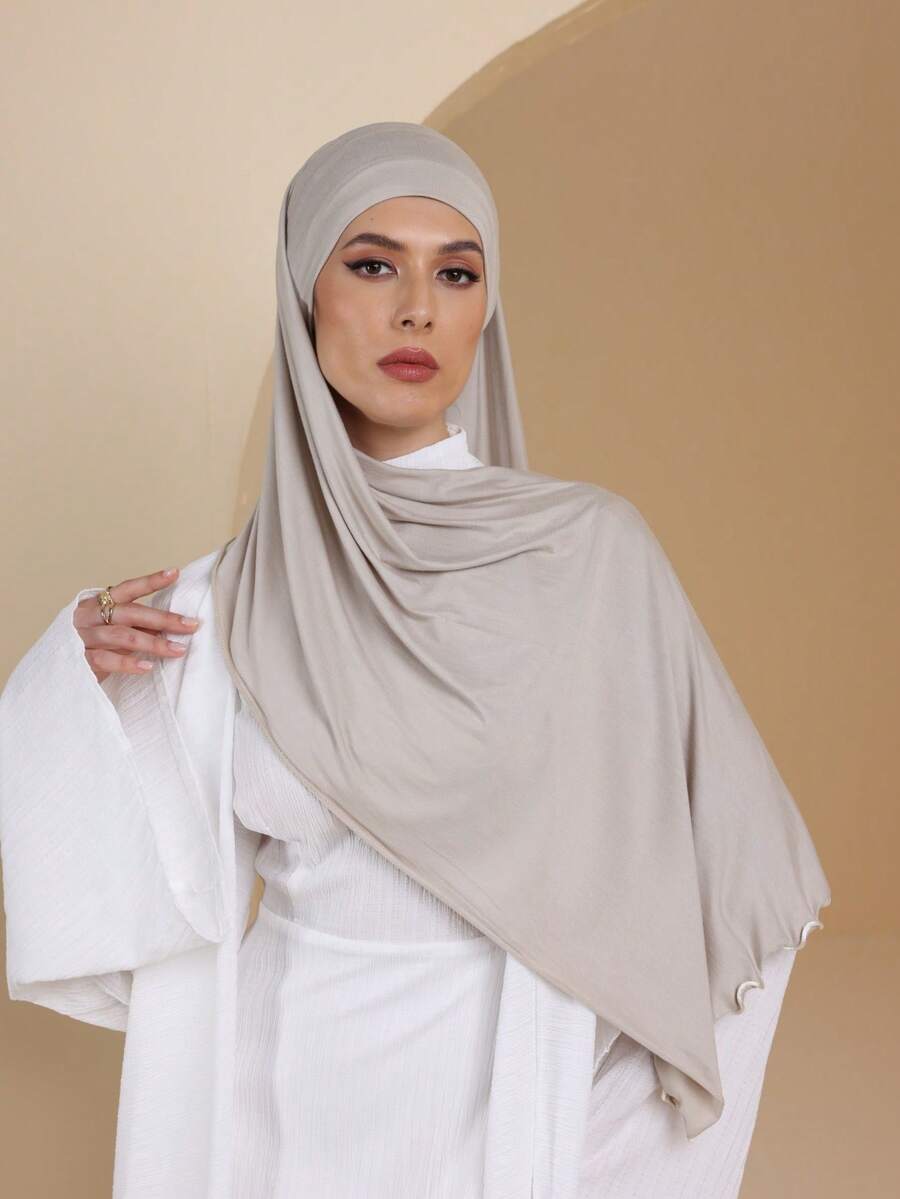 Frill Trimmed Scarf