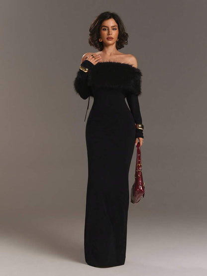 Nadira Off-Shoulder Dress