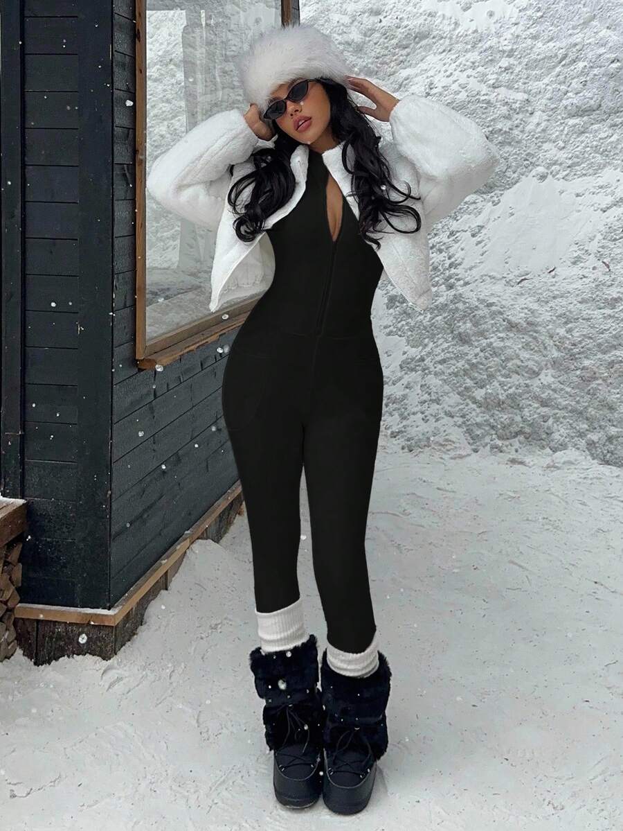 Elodie Thermal Lined Jumpsuit