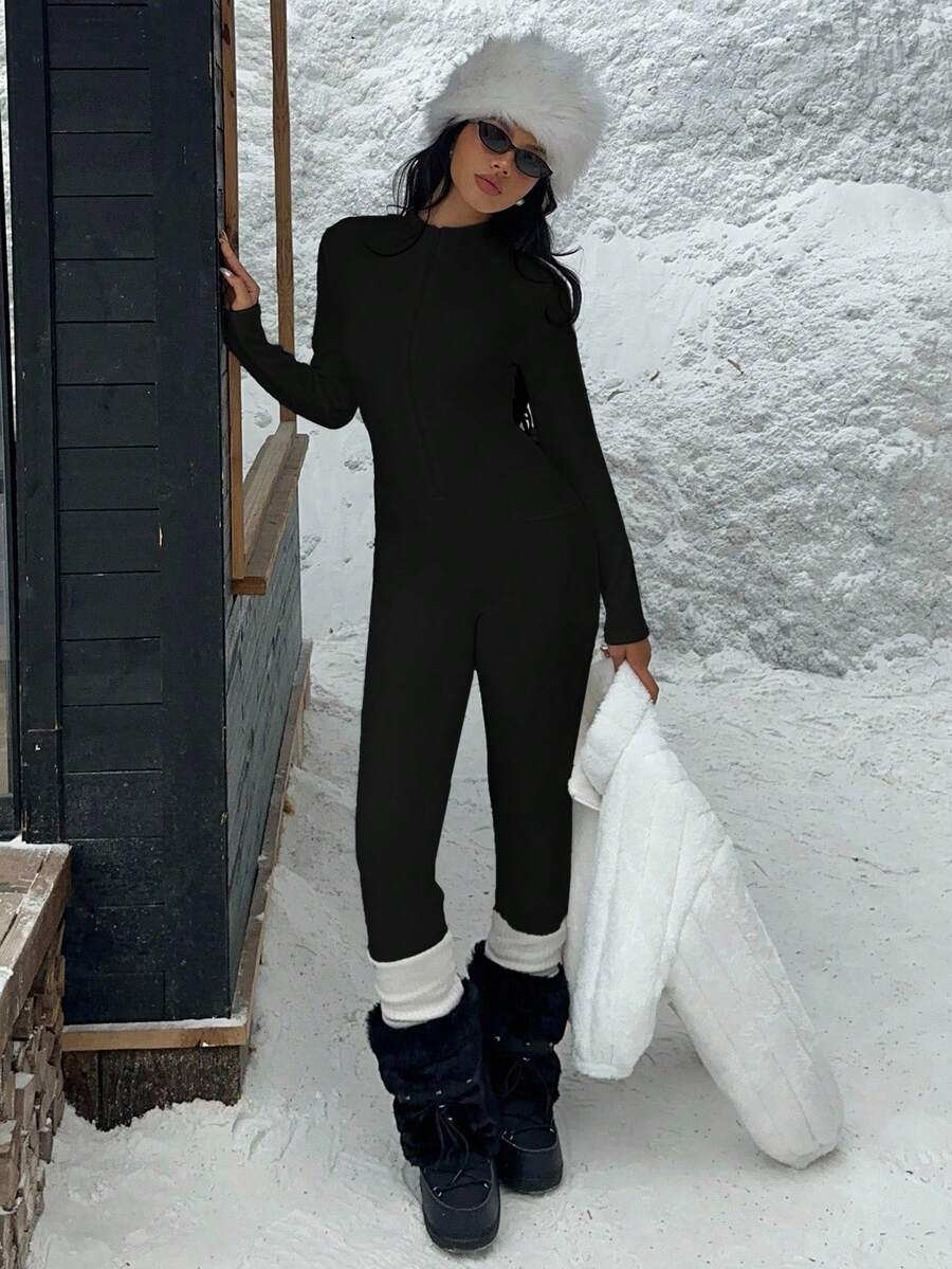 Elodie Thermal Lined Jumpsuit