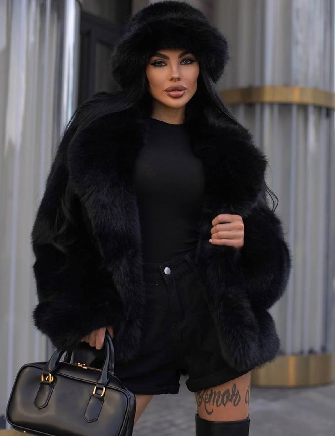 Celia Faux Fur Coat