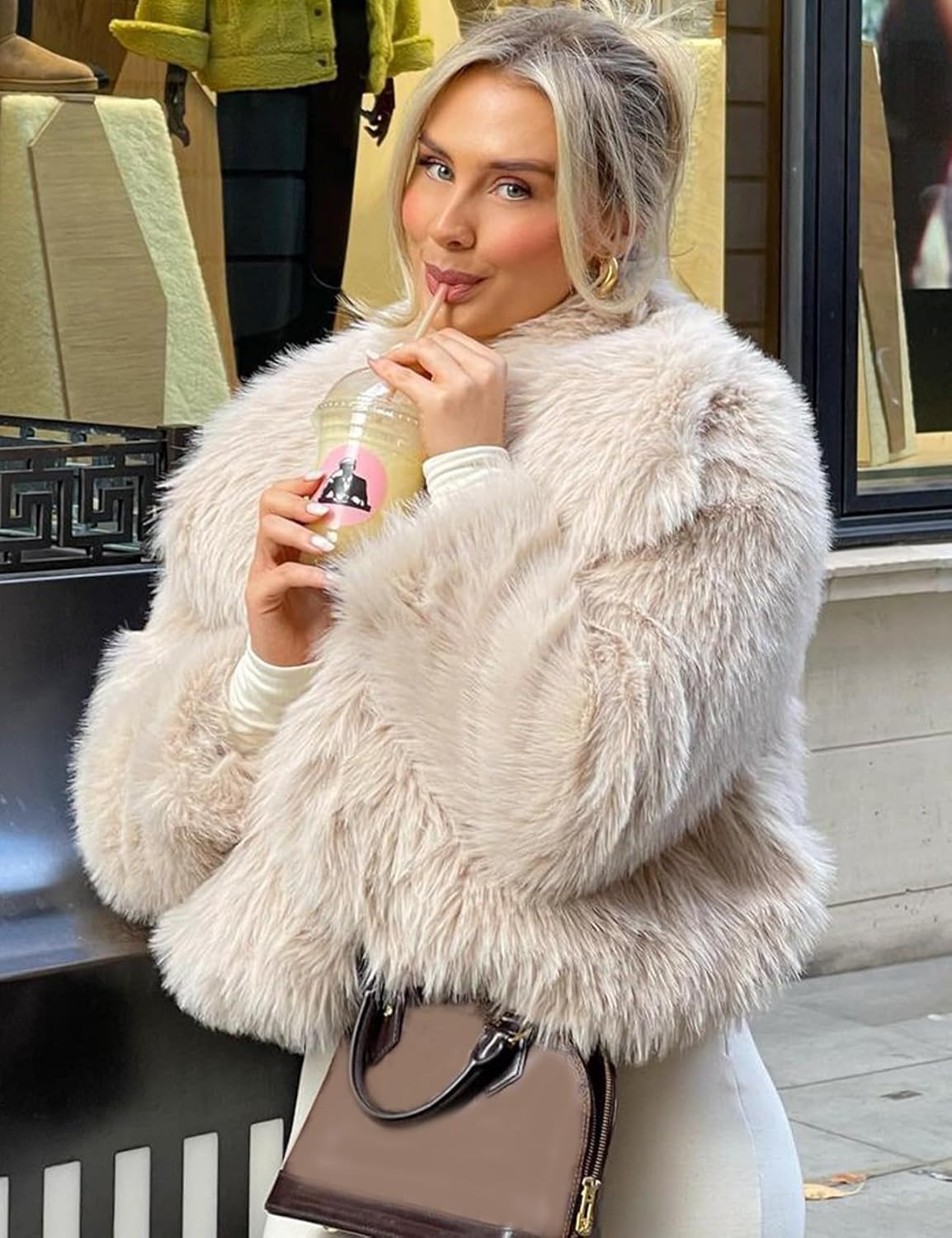 Celia Faux Fur Coat
