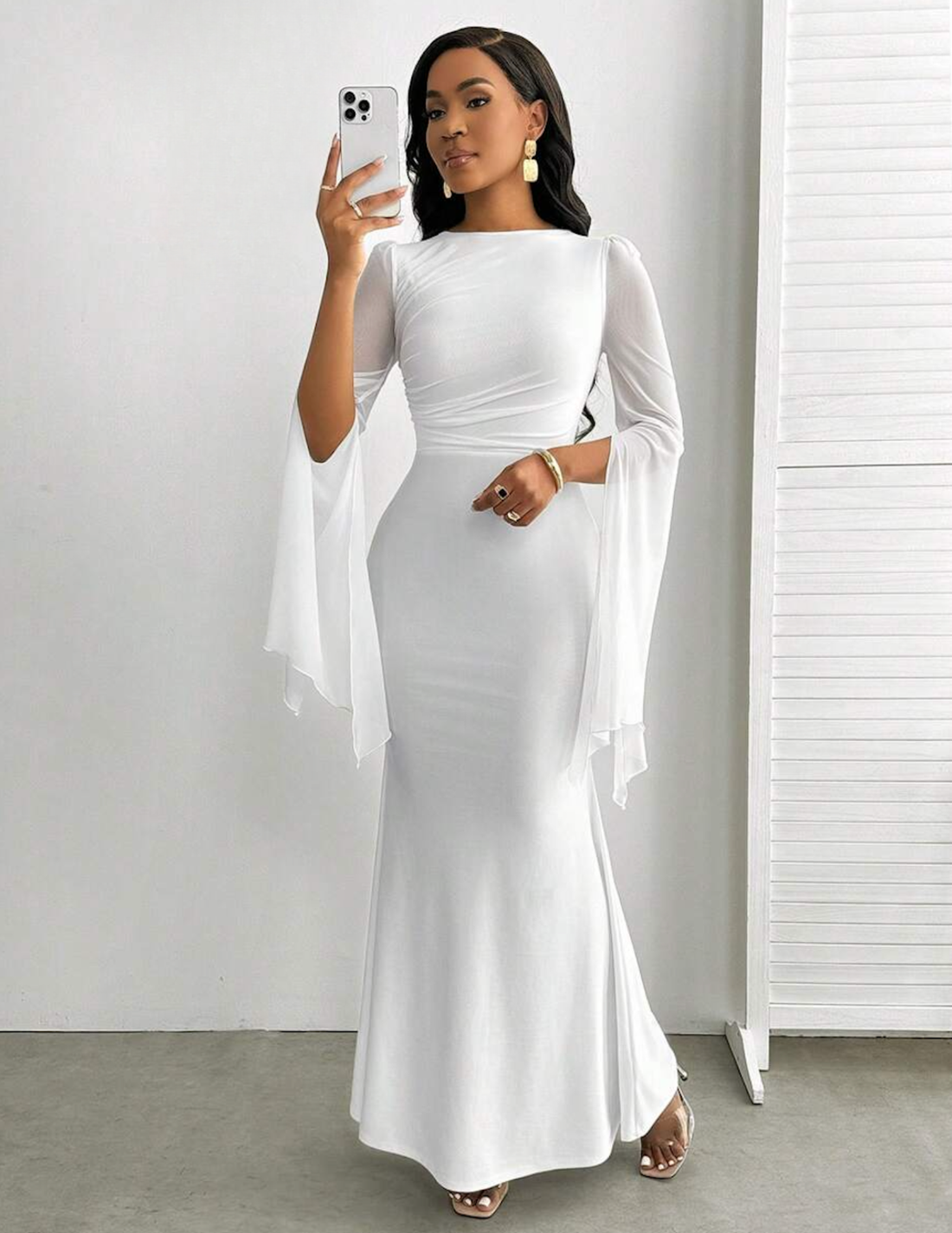 Samira Mesh Dress