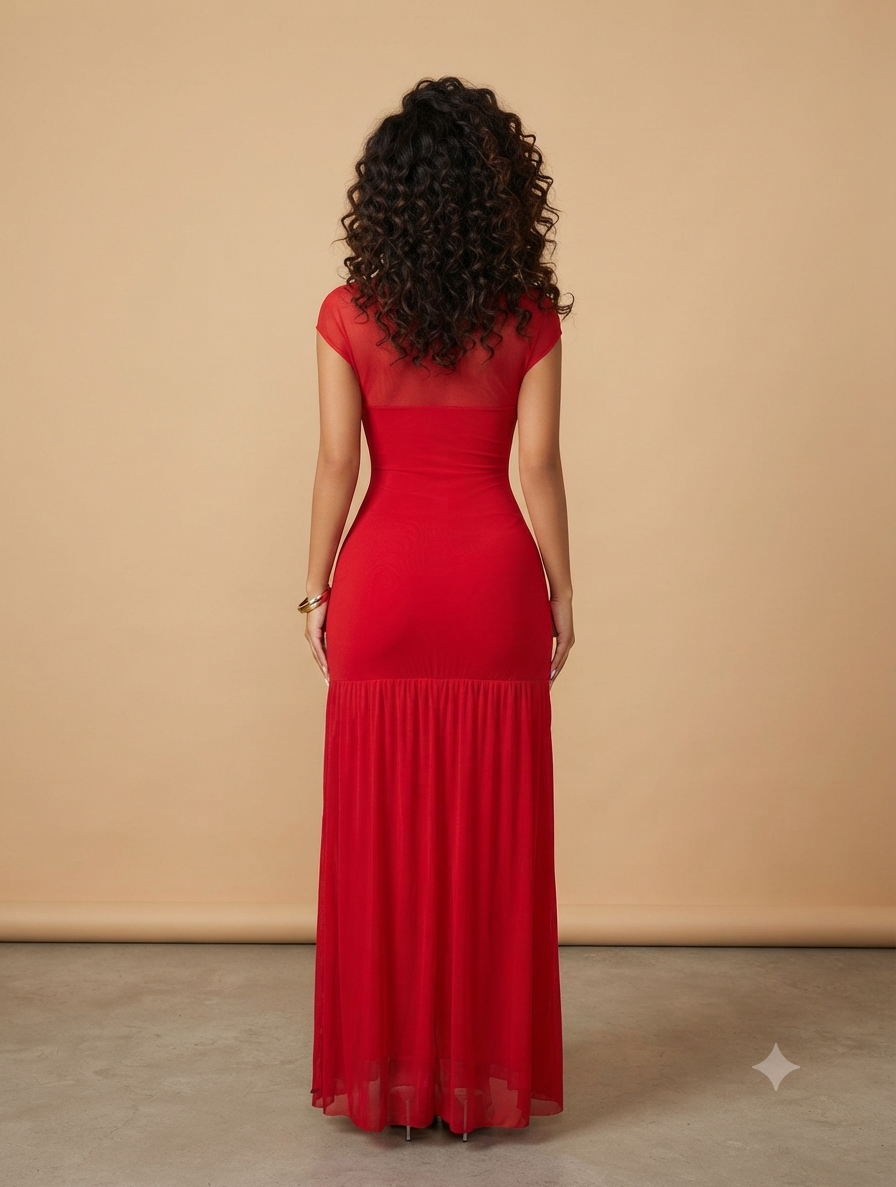 Radiya Mesh Dress