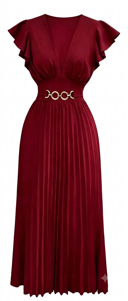 Riri Ruffle Edge Dress