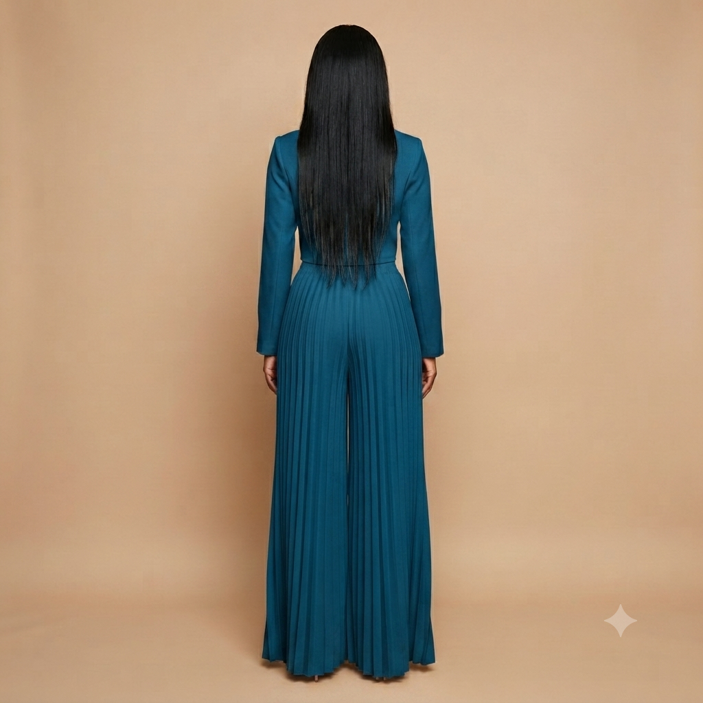 Charlotte Pleated Pant Set