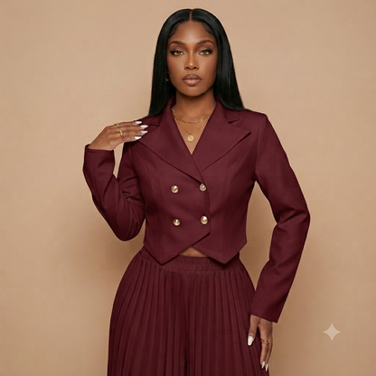 Charlotte Pleated Pant Set