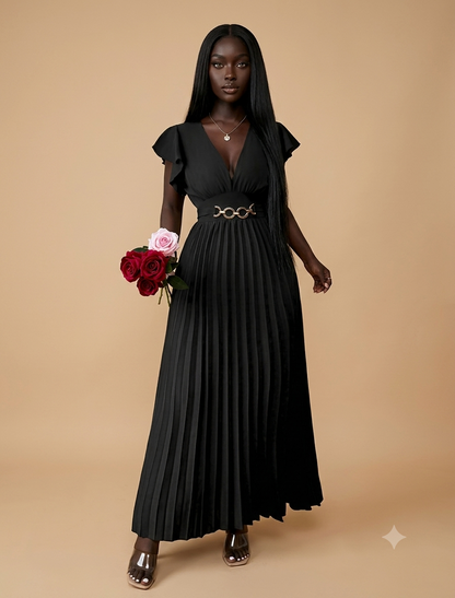 Riri Ruffle Edge Dress