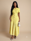 Azeen Short-Sleeve Dress