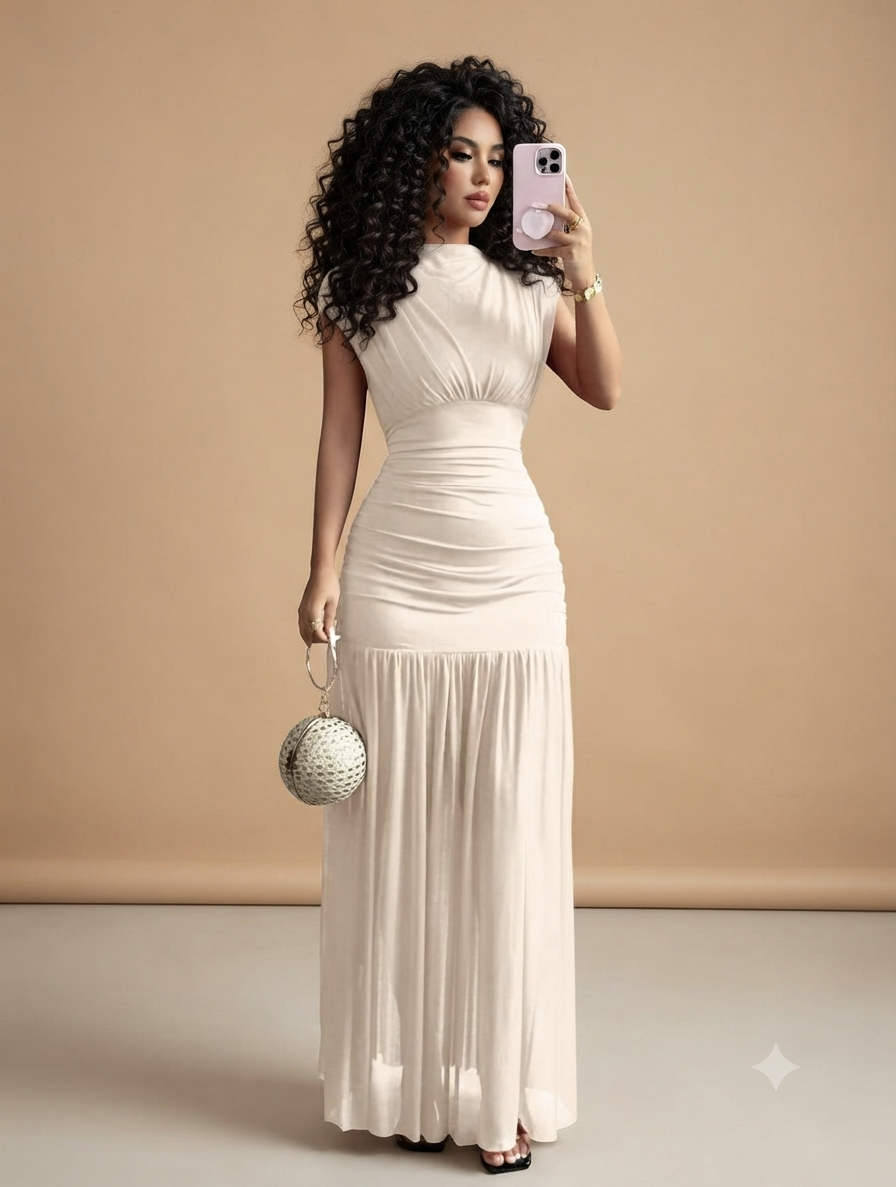 Radiya Mesh Dress