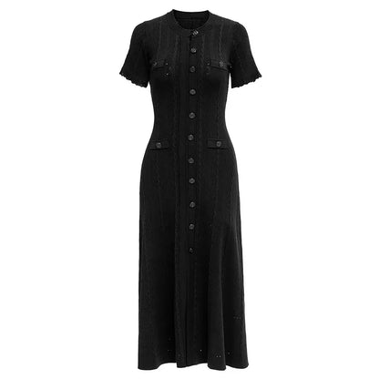 Marina Vintage Knit Dress