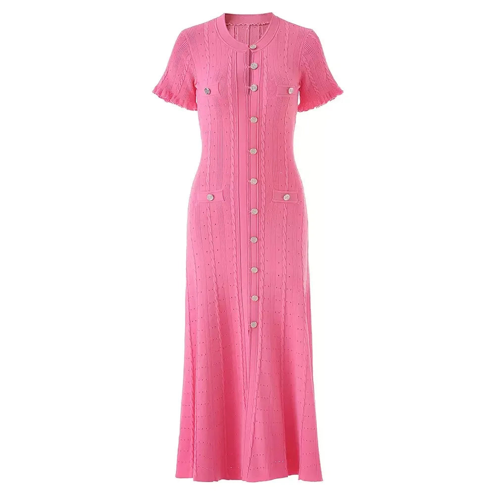 Marina Vintage Knit Dress