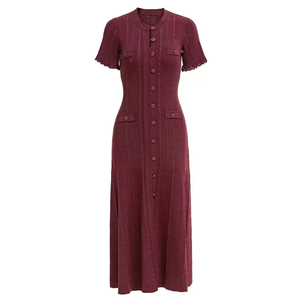 Marina Vintage Knit Dress