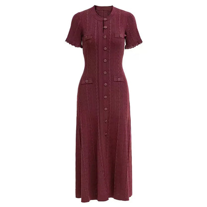Marina Vintage Knit Dress