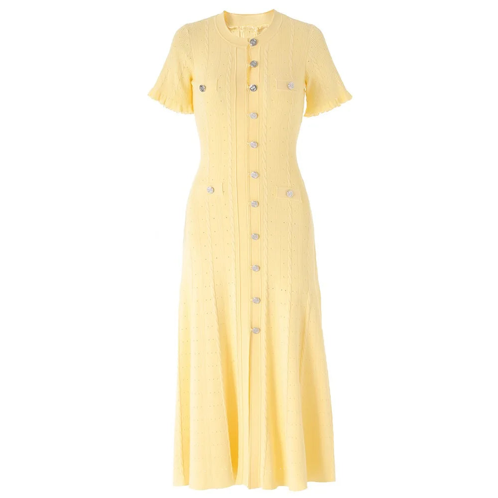 Marina Vintage Knit Dress