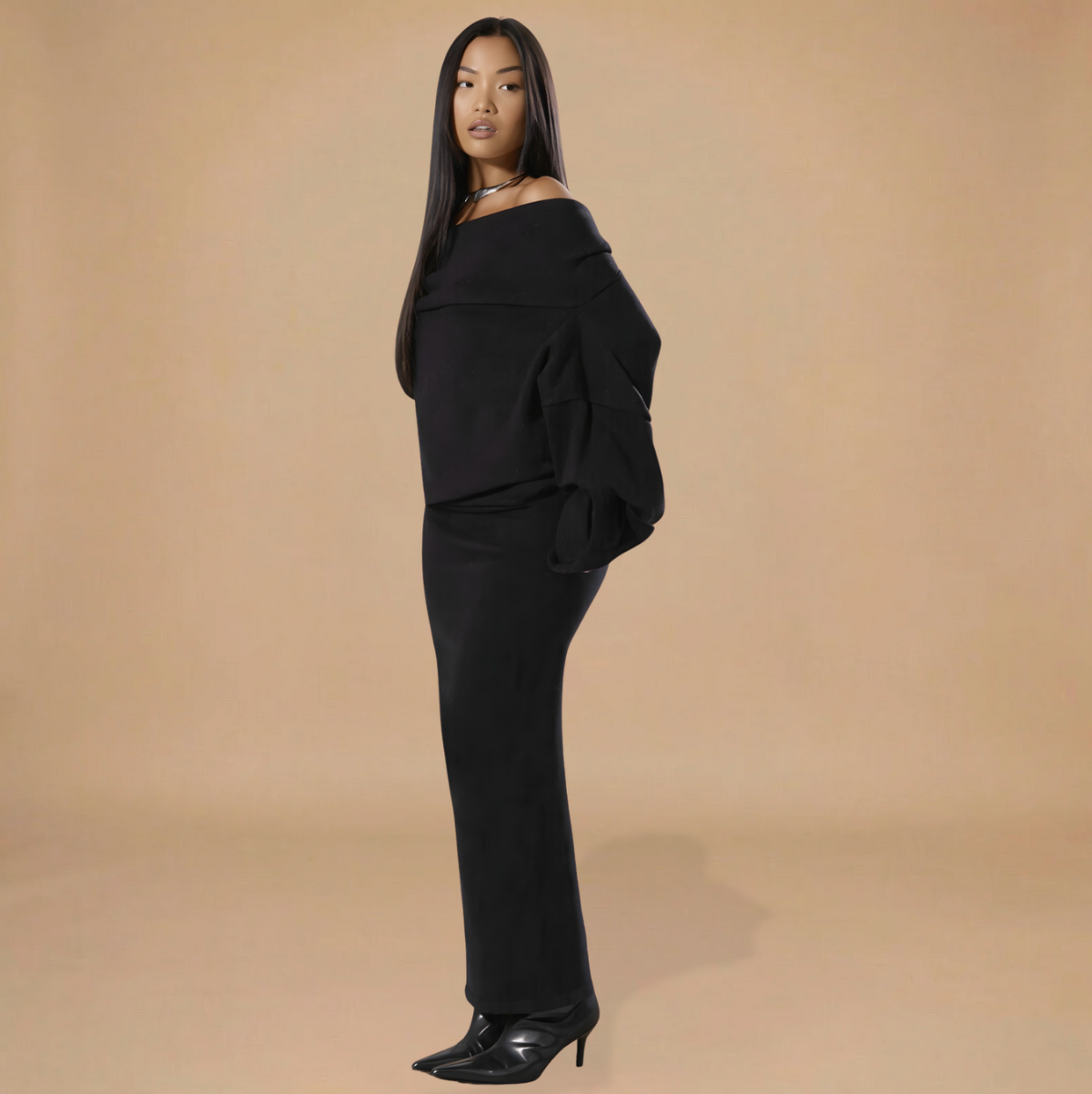 Mutheera Knit Skirt Set