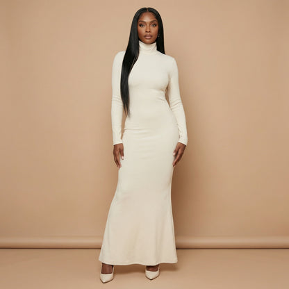 Malika High Neck Dress Set