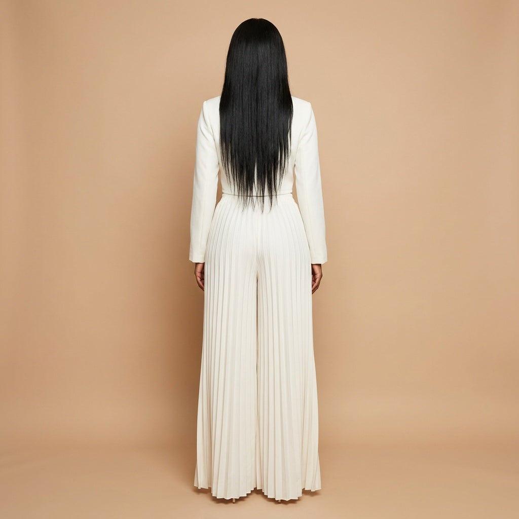 Charlotte Pleated Pant Set