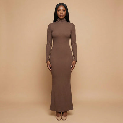 Malika High Neck Dress Set
