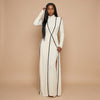 Malika High Neck Dress Set